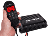 Ray90 and Ray91 - Slim, modular, black-box VHF radio systems that allow for discreet mounting and save dashboard space